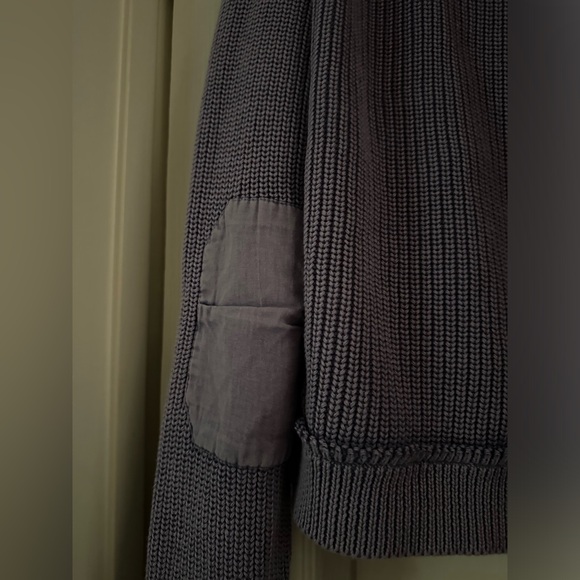 Free People We The Free Worn Thru Surplus Cardi Sweater Heavenly Lavender XL nwt - Picture 6 of 8